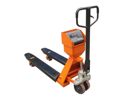 Tipo 1,5 escalas de U de Ton Hand Pallet Truck Weighing